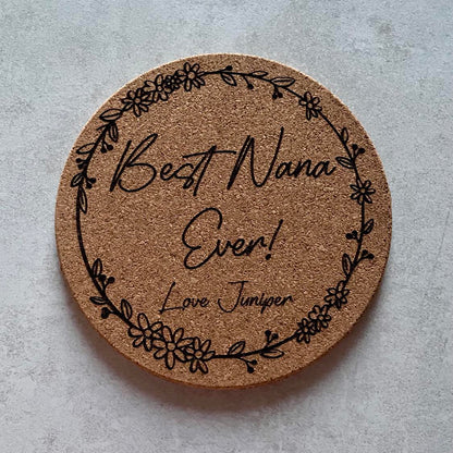 Personalised Cork Potholder