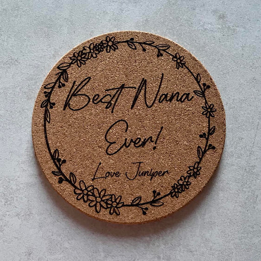 Personalised Cork Potholder