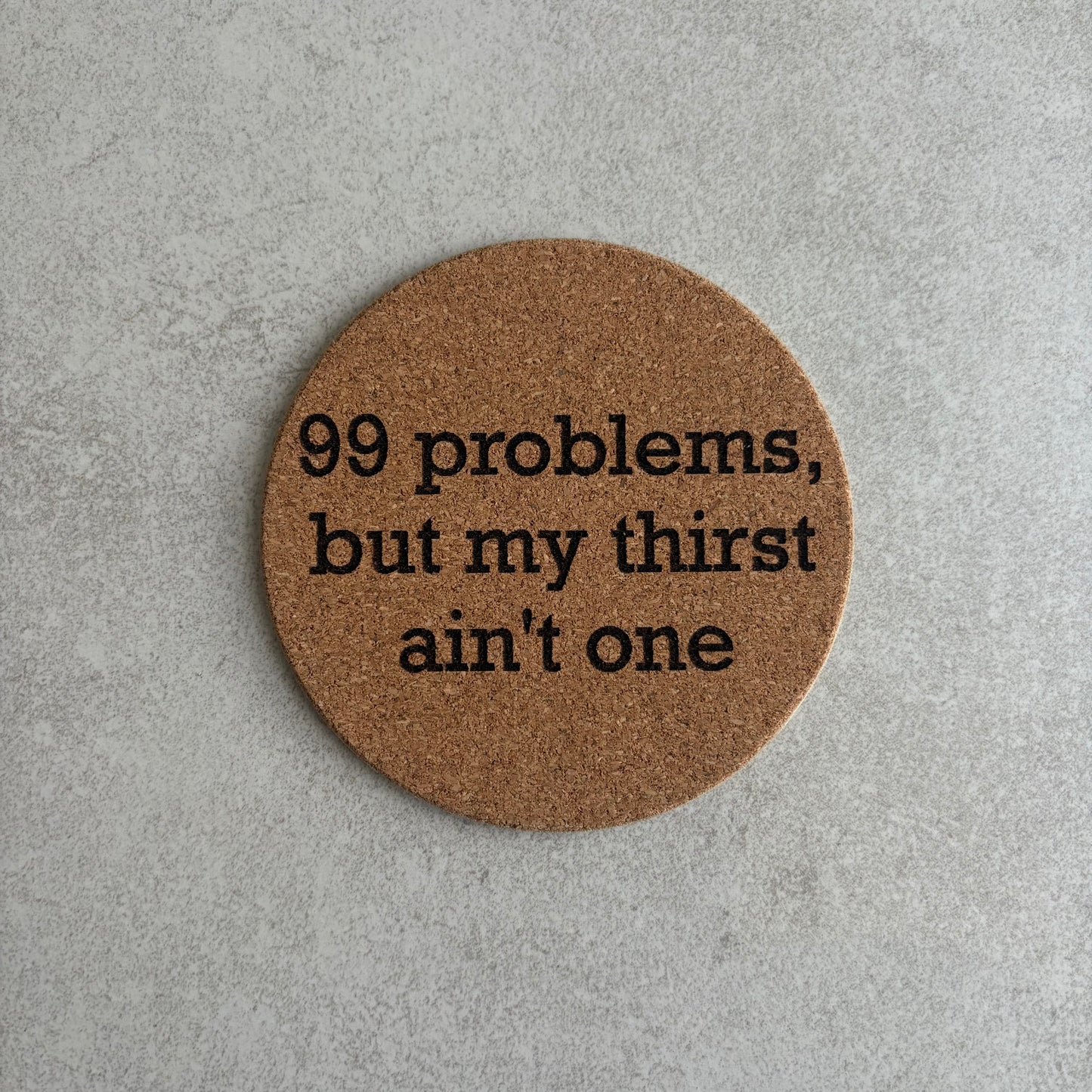 Funny Cork Coaster – Ready to Go Designs