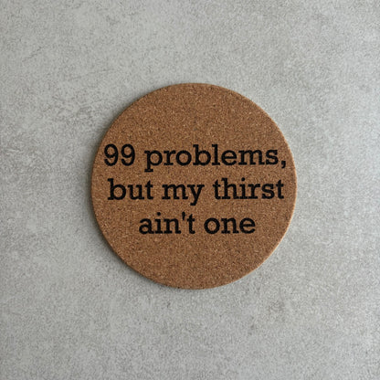 Funny Cork Coaster – Ready to Go Designs
