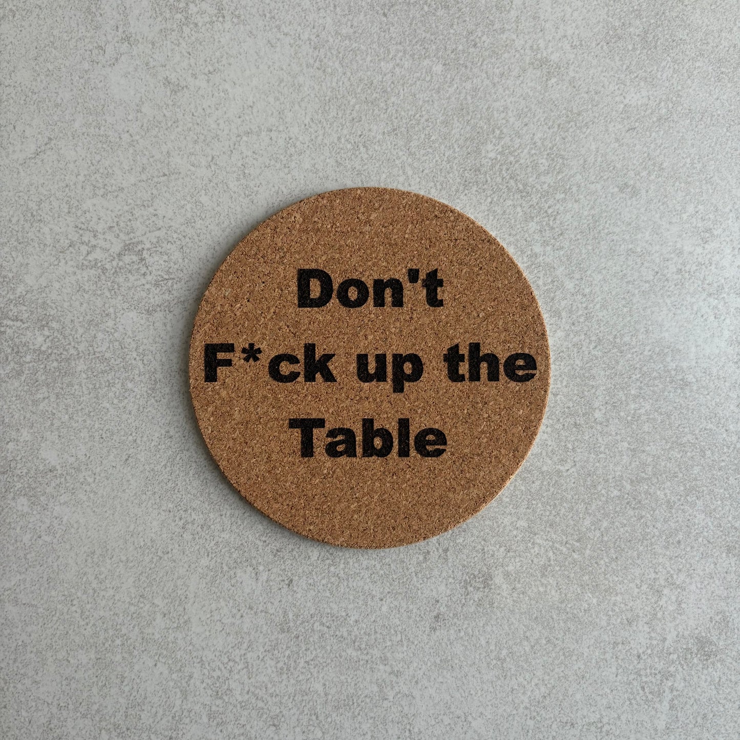 Funny Cork Coaster – Ready to Go Designs